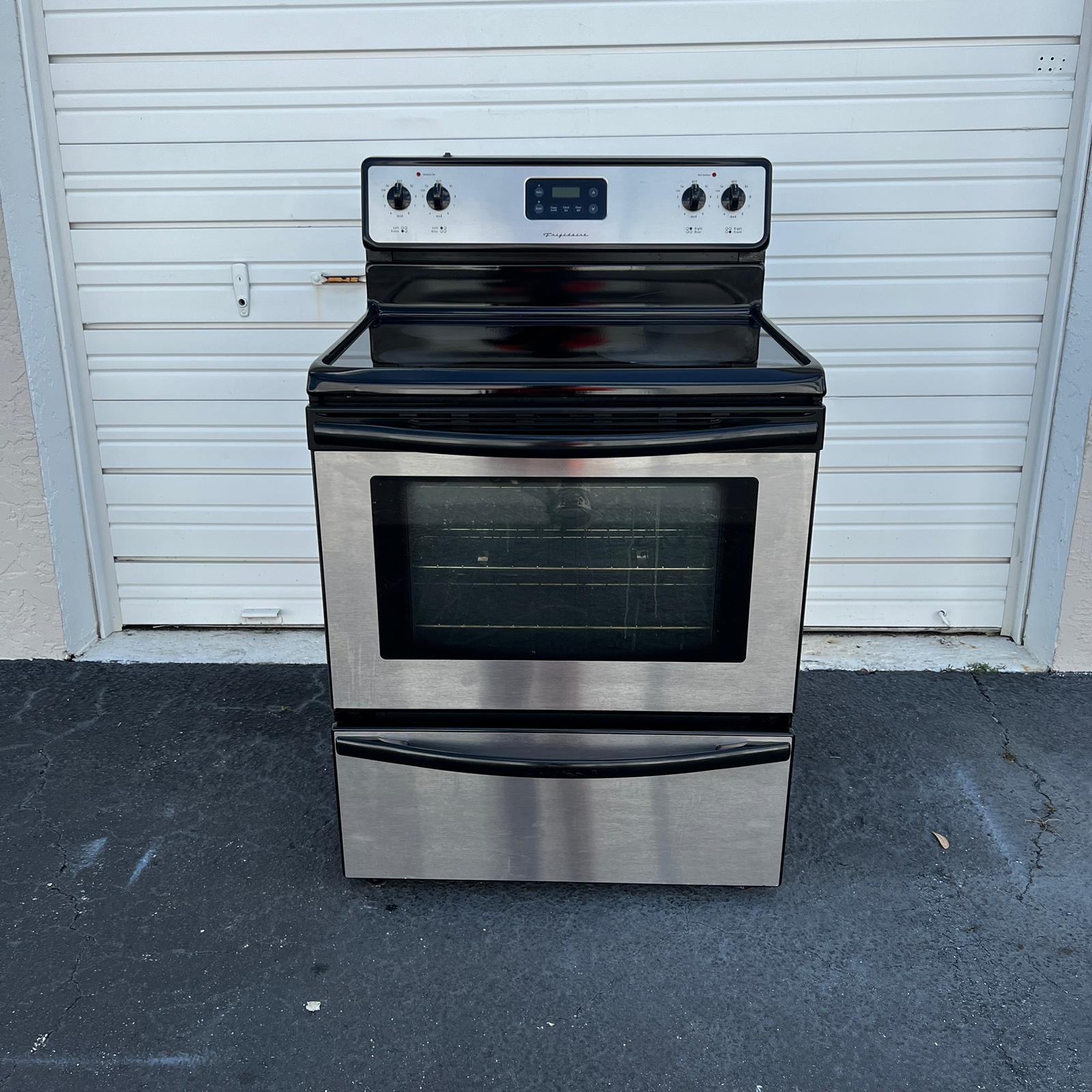 Frigidaire Stainless Steel Electric Stove Frigidaire Stainless Steel Electric Stove